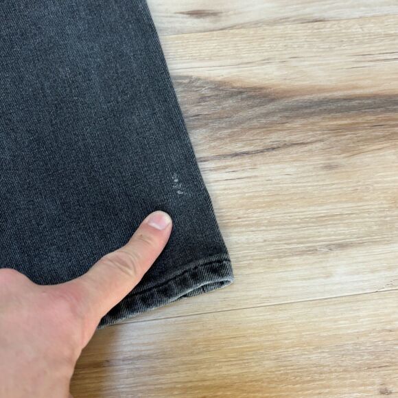 EVERLANE Jeans Mens 32 x 30 Faded Black The Slim Jean Stretch - Picture 11 of 12